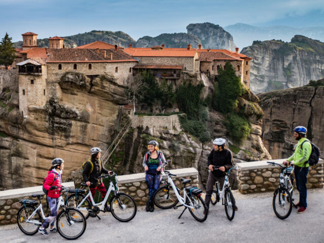 Πρωινή περιήγηση στα Μετέωρα με ποδήλατο ebike